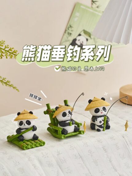 Panda ornament